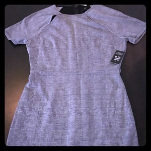 Express plaid sheath dress